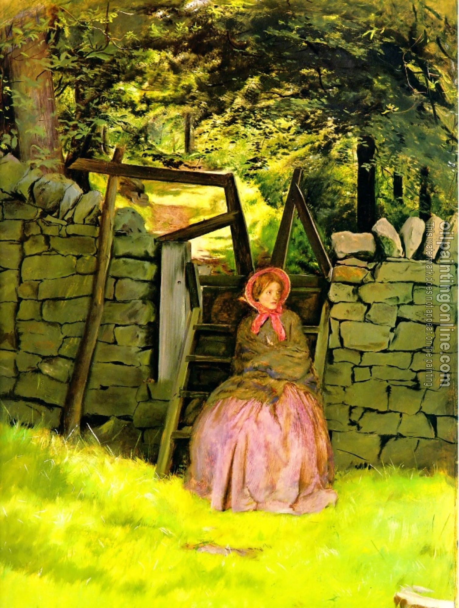Millais, Sir John Everett - Waiting